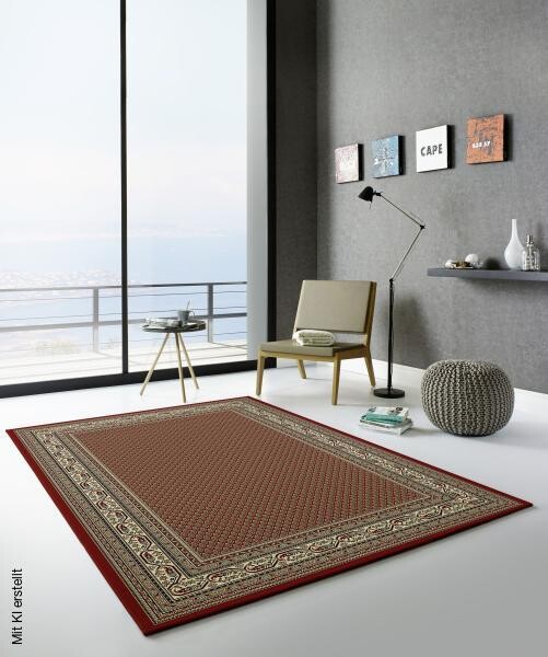 Webteppich Kashmar rot B/L: ca. 160x230 cm