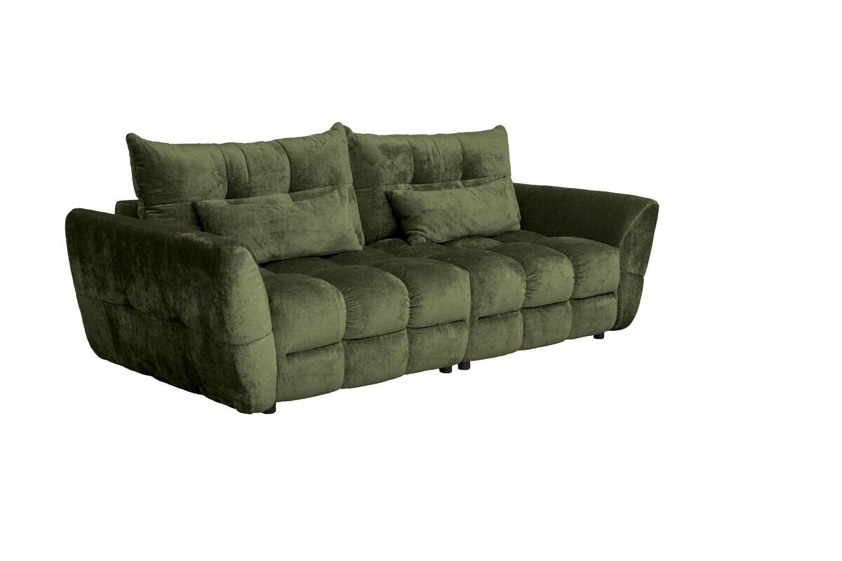 Big Sofa Moma olive Microfaser B/H/T: ca. 250x97x120 cm