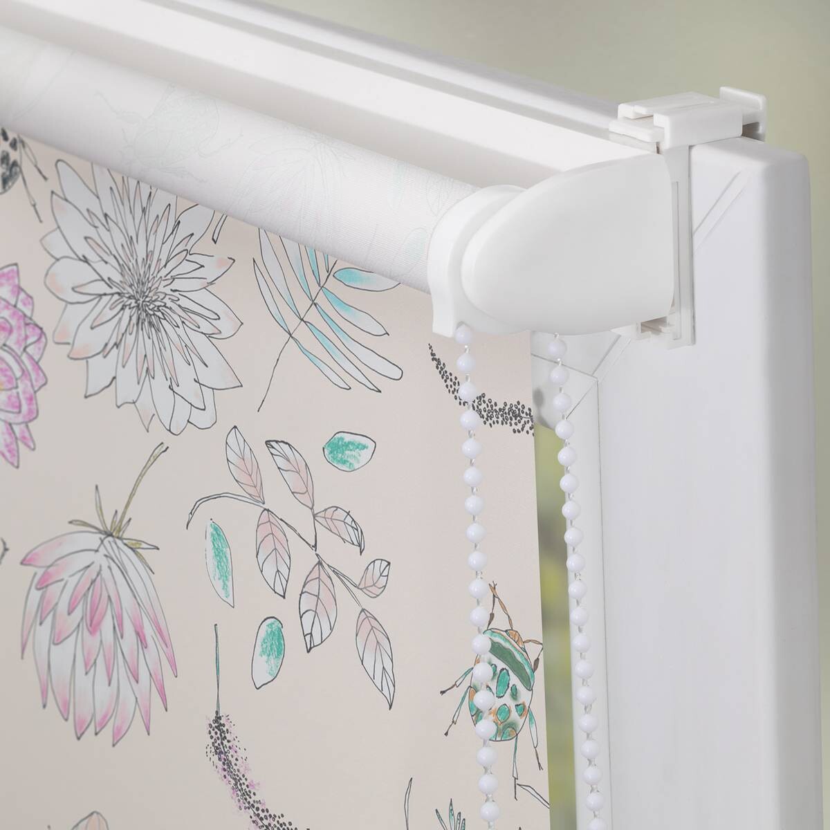 LICHTBLICK Rollo Mx Bohemian Garden bunt B/L: ca. 90x150 cm