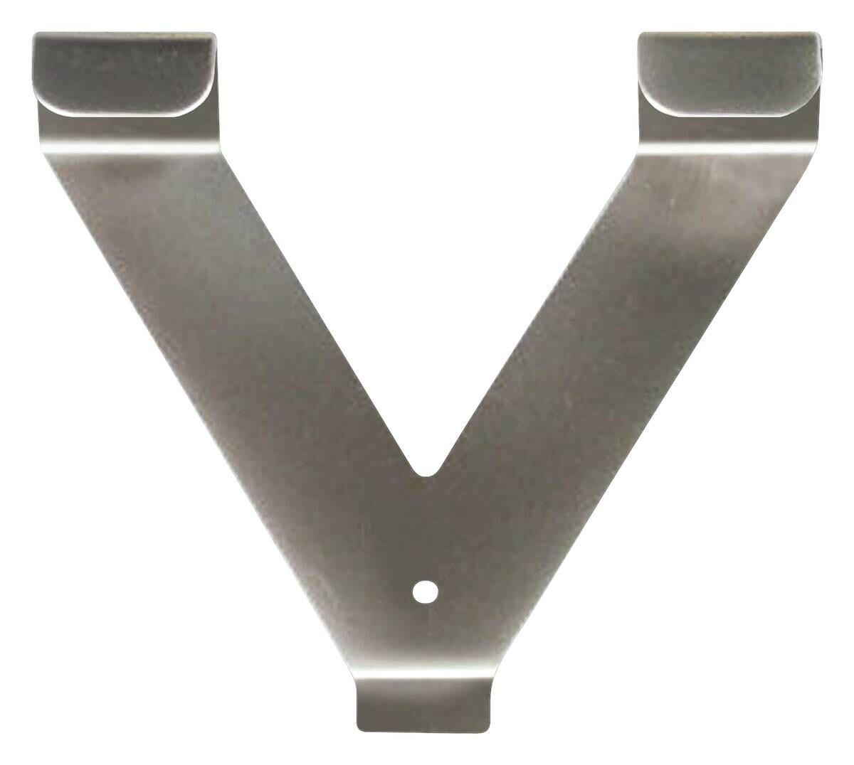 POCOline V-Haken silber Metall 2er Pack