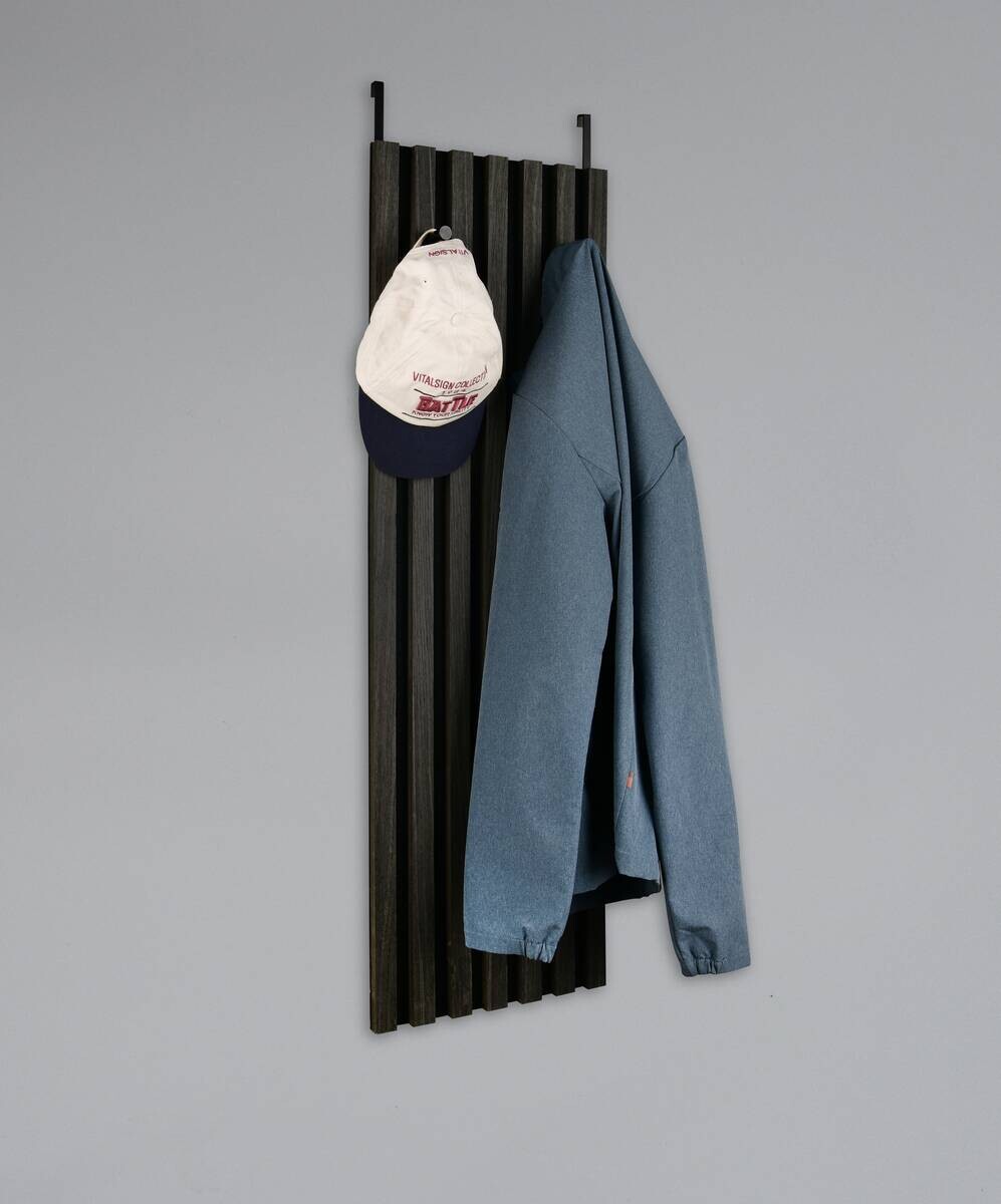 Türgarderobe Grace schwarz B/H/T: ca. 30x100x7 cm