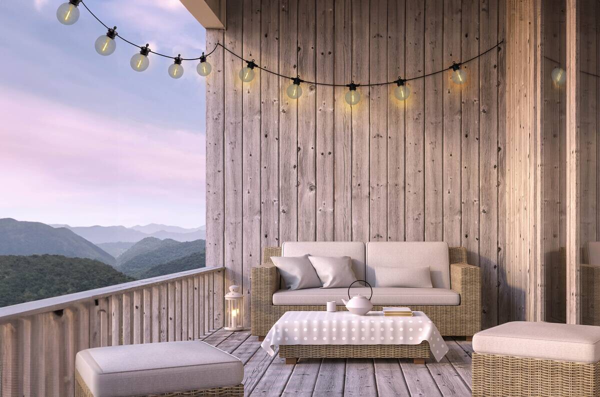 Solarleuchte 10 m warmweiß