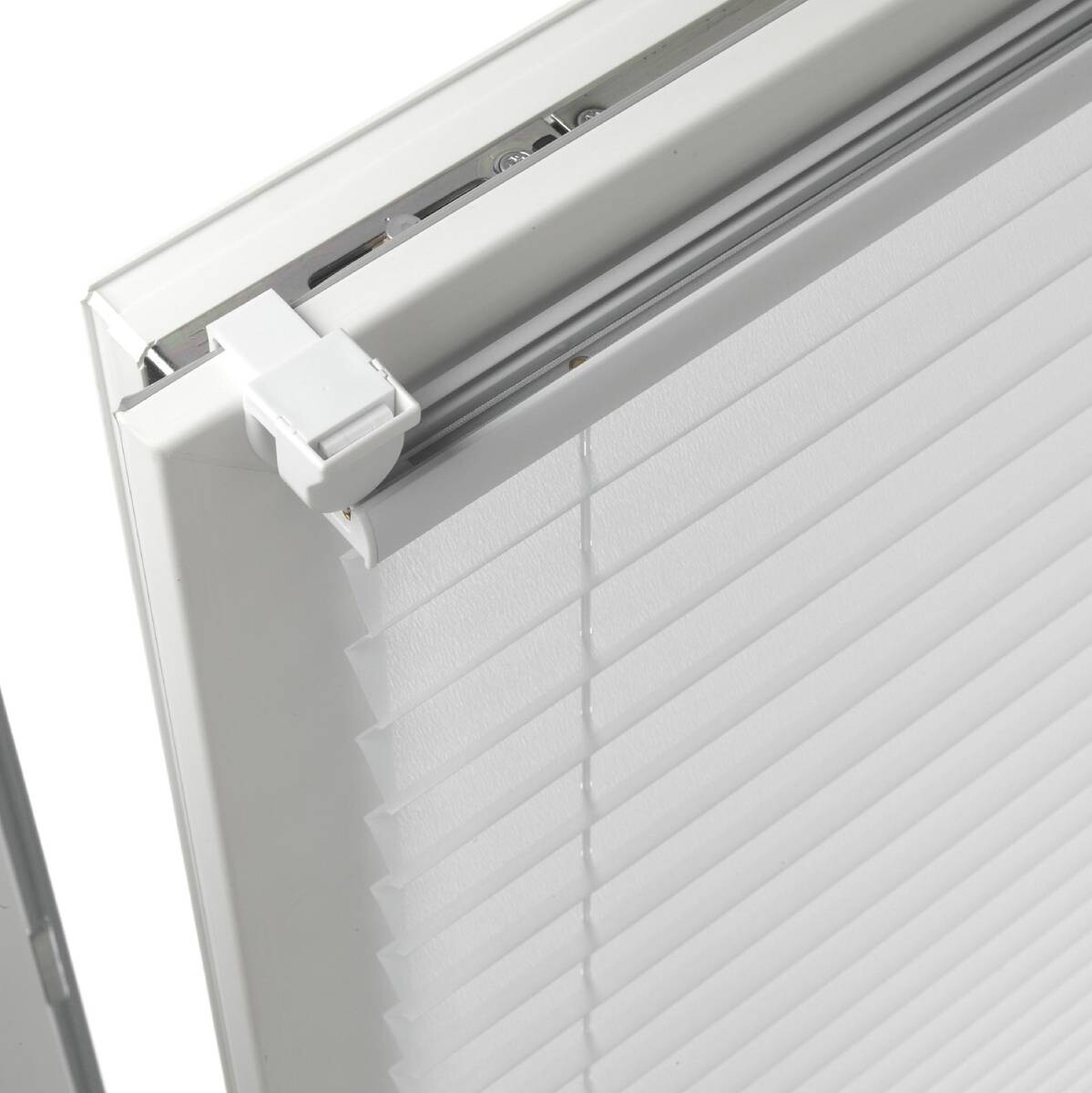 Spannplissee Easyfix Pia weiß B/L: ca. 50x130 cm