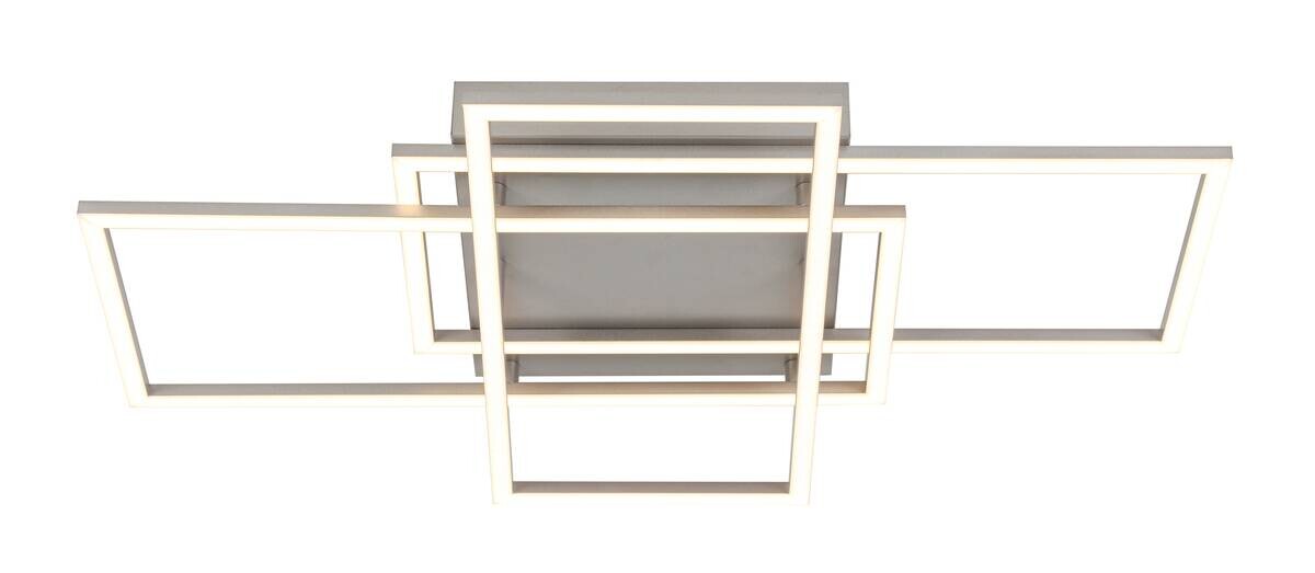 Nolo LED-Deckenleuchte Twin champagner Metall B/H/L: ca. 36x9,1x58 cm