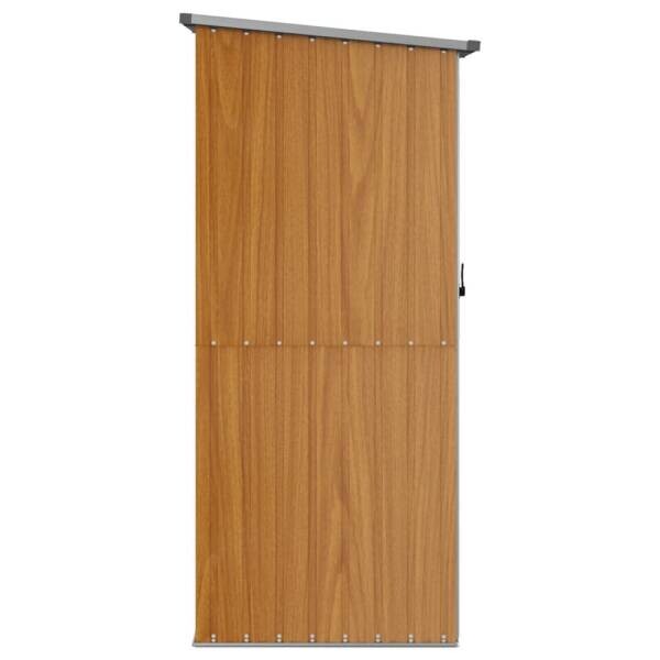 vidaXL Gartenhaus braun B/H/T: ca. 118,5x209,5x97 cm