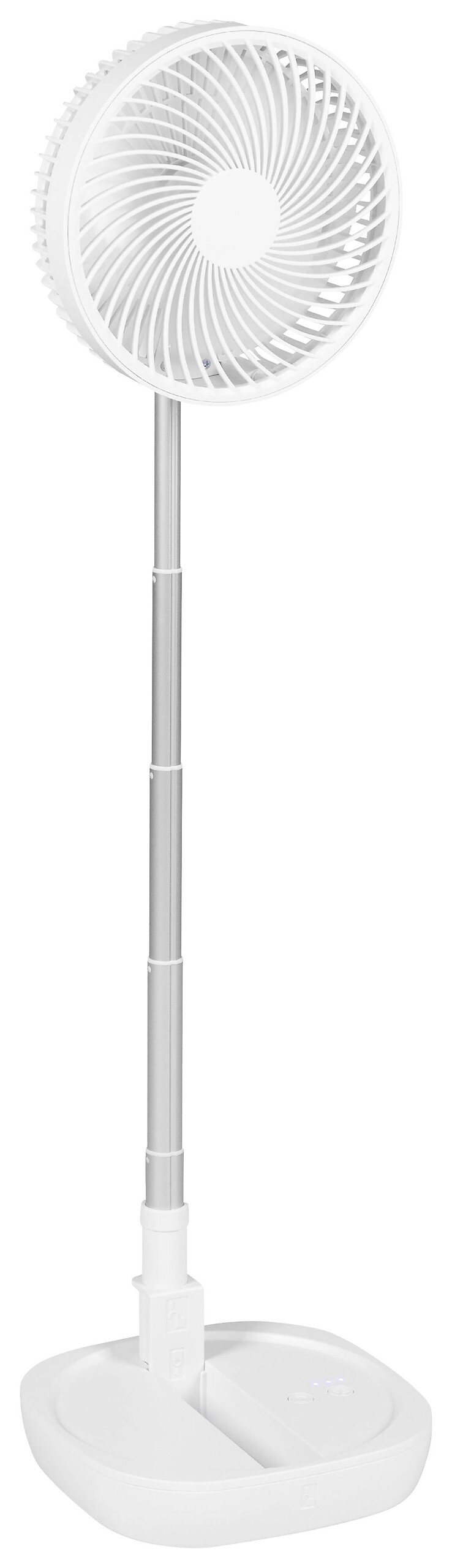 POCOline Akku-Teleskopventilator weiß Kunststoff B/H/L: ca. 21x79x21 cm