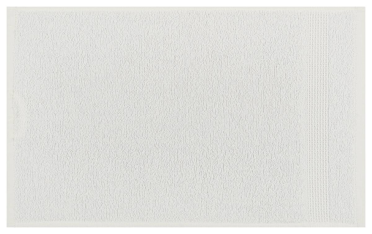 POCOline Gästetuch Lia weiß 100% Baumwolle B/L: ca. 30x50 cm