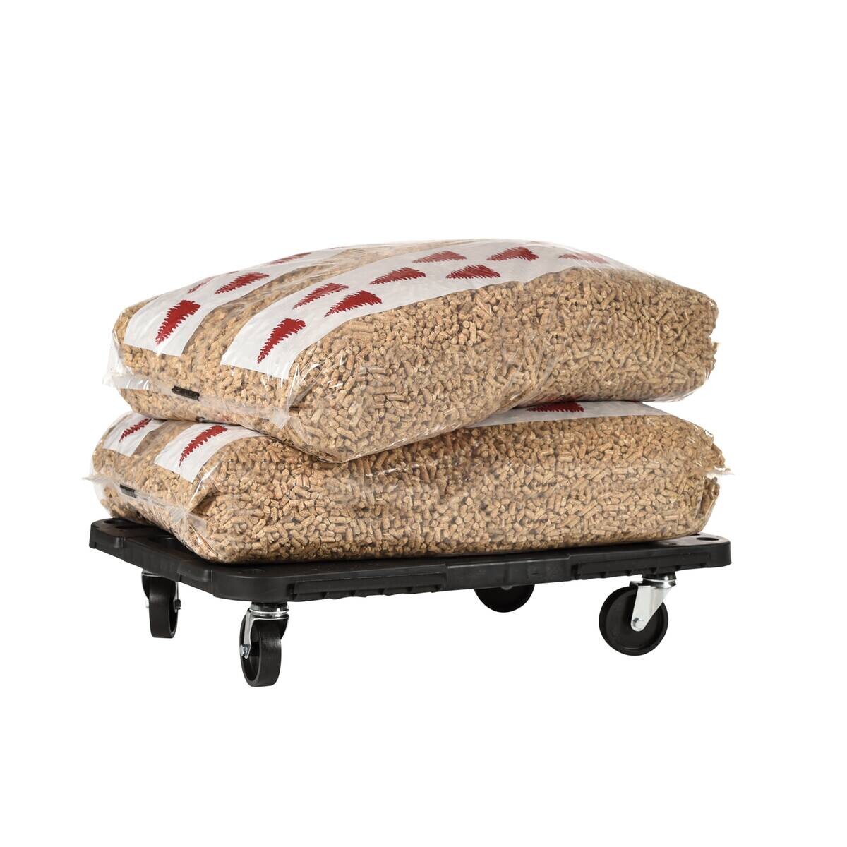 Dolly Transportroller schwarz B/H/L: ca. 38x12x58 cm