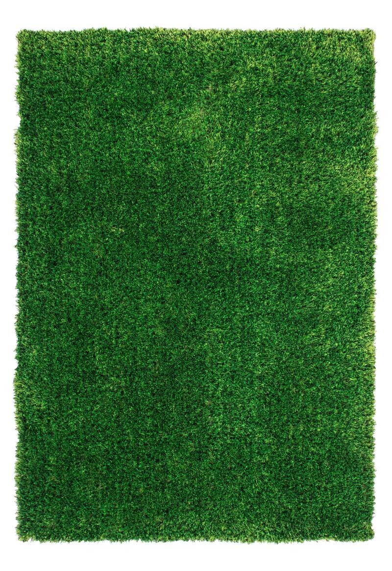 Kayoom Hochflorteppich Diamond 725 grün B/H/L: ca. 200x4x290 cm