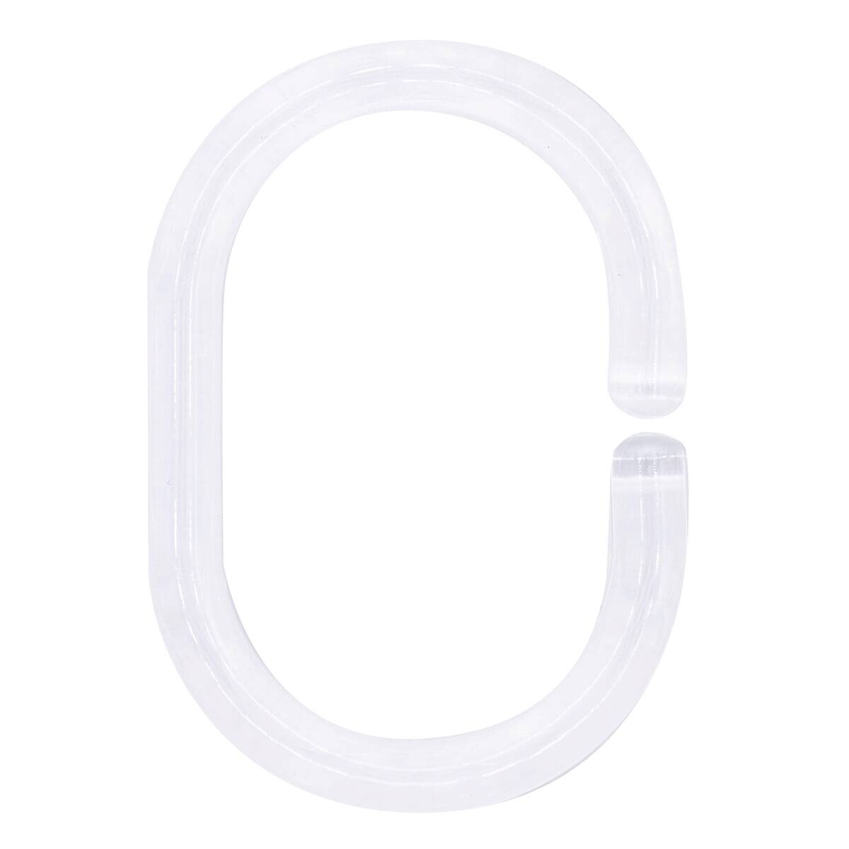 ondeco Ringe transparent Kunststoff D: ca. 2,8 cm