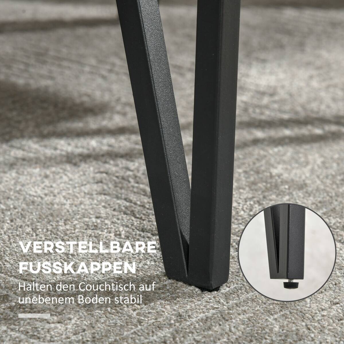 Couchtisch natur Optik B/H/T: ca. 105x42x60 cm
