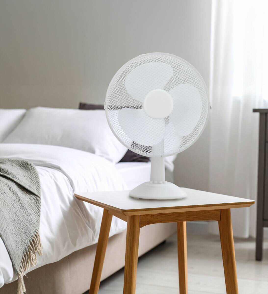 Lifetime Air Ventilator 871125250384 weiß Metall Kunststoff B/H/L/D: ca. 23,5x49x34x30 cm