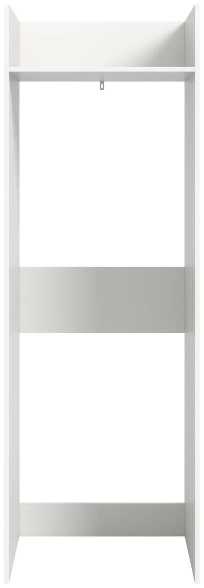 Waschmaschinenumbauschrank Free weiß B/H/T: ca. 66x196x66 cm