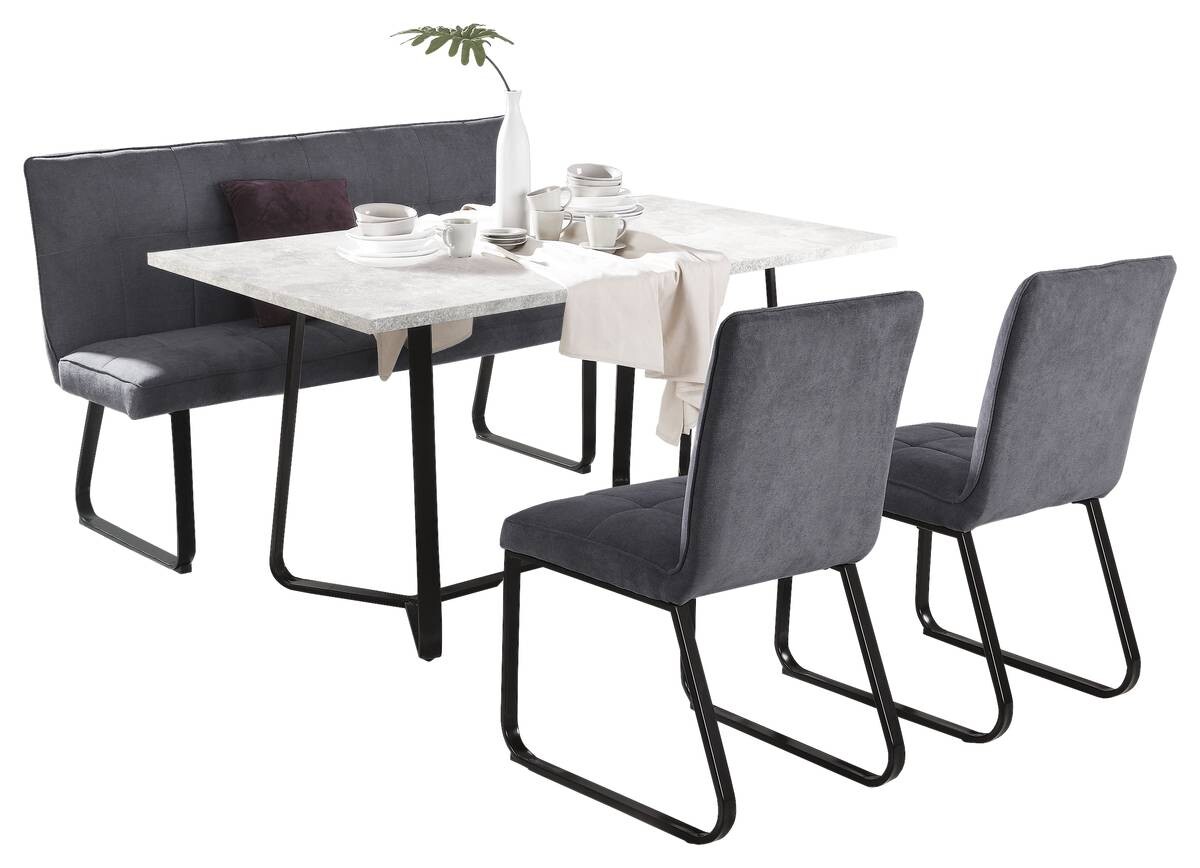 Bank TALEA dunkelgrau B/H/T: ca. 140x92x59 cm