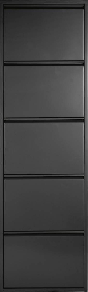 Schuhkipper Blacky schwarz matt B/H/T: ca. 50x170x13 cm