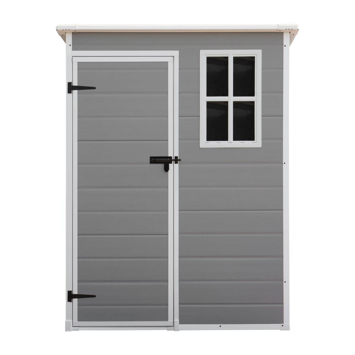 POCOline Gartenhaus Nizza grau B/H/T: ca. 152x193x92 cm