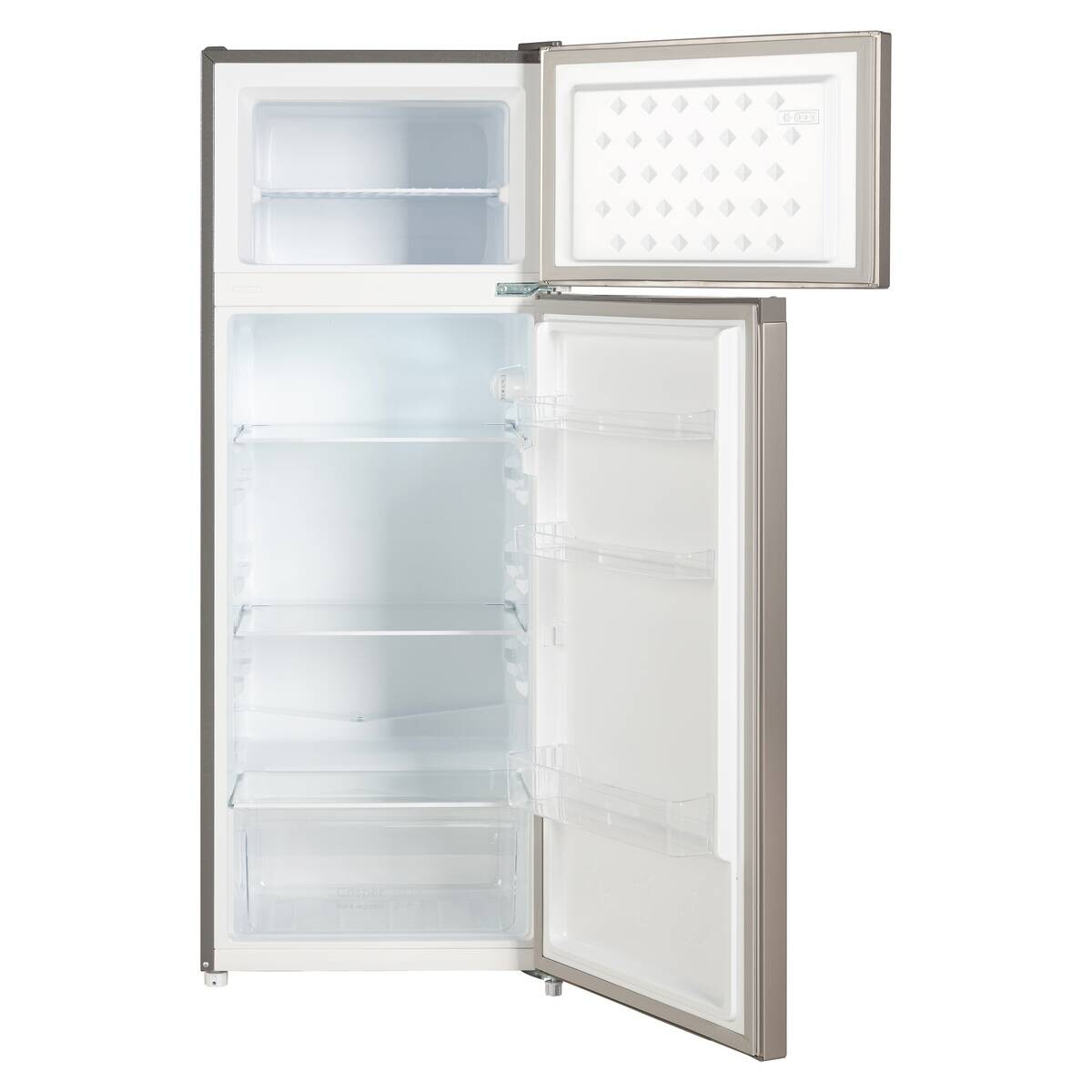 POCOline Kühl-/Gefrierkombination KGK143-211DIX Inox B/H/T: ca. 54x142,8x55,1 cm