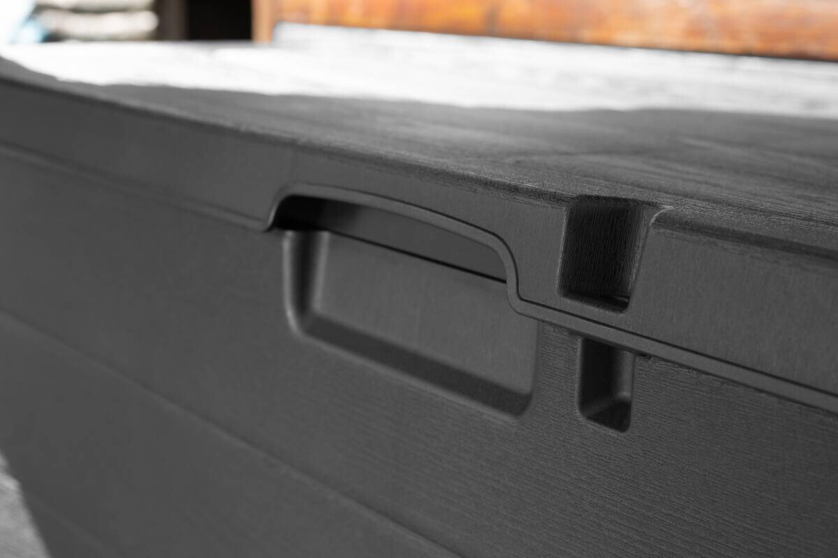 ProGarden Allzweckbox Alpha anthrazit Polypropylen B/H/L: ca. 59x57x118 cm