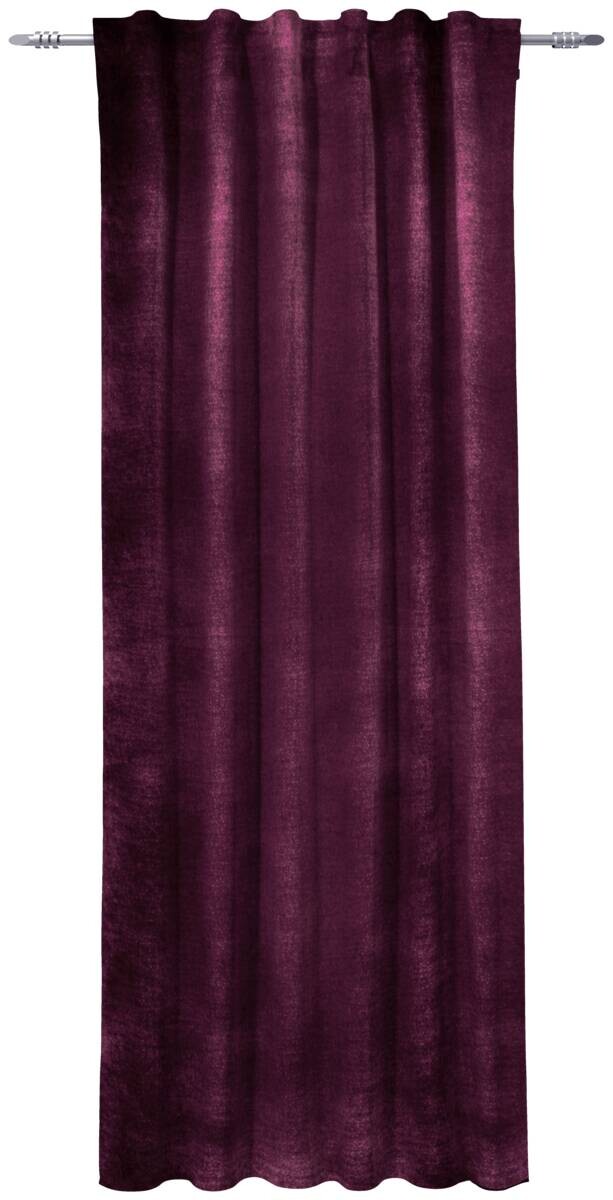 Kombivorhang Noblesse aubergine B/L: ca. 140x245 cm