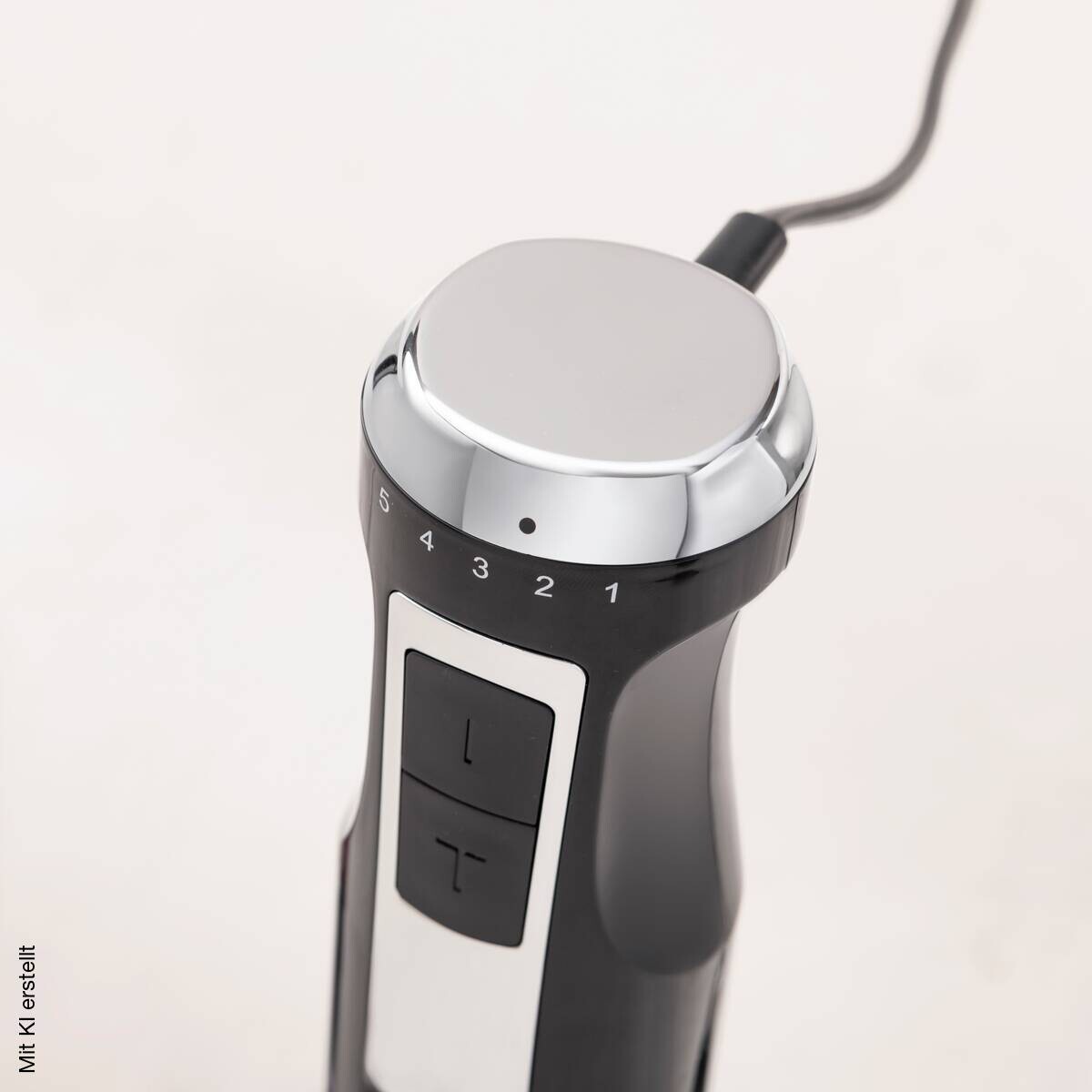 BERGNER Stabmixerset schwarz silber Edelstahl