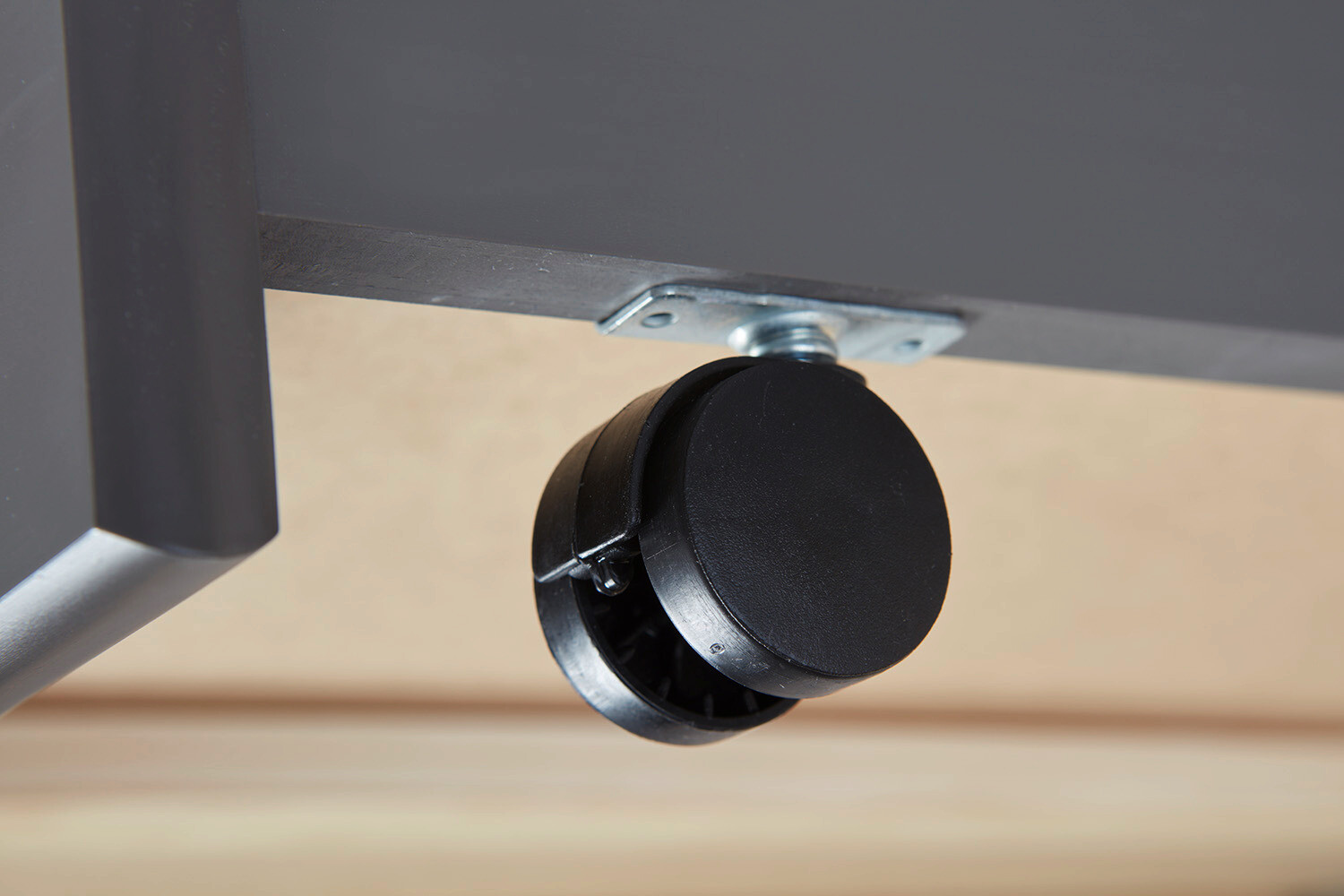 Funktionsbett Malte grau Liegefläche B/L: ca. 90x200 cm