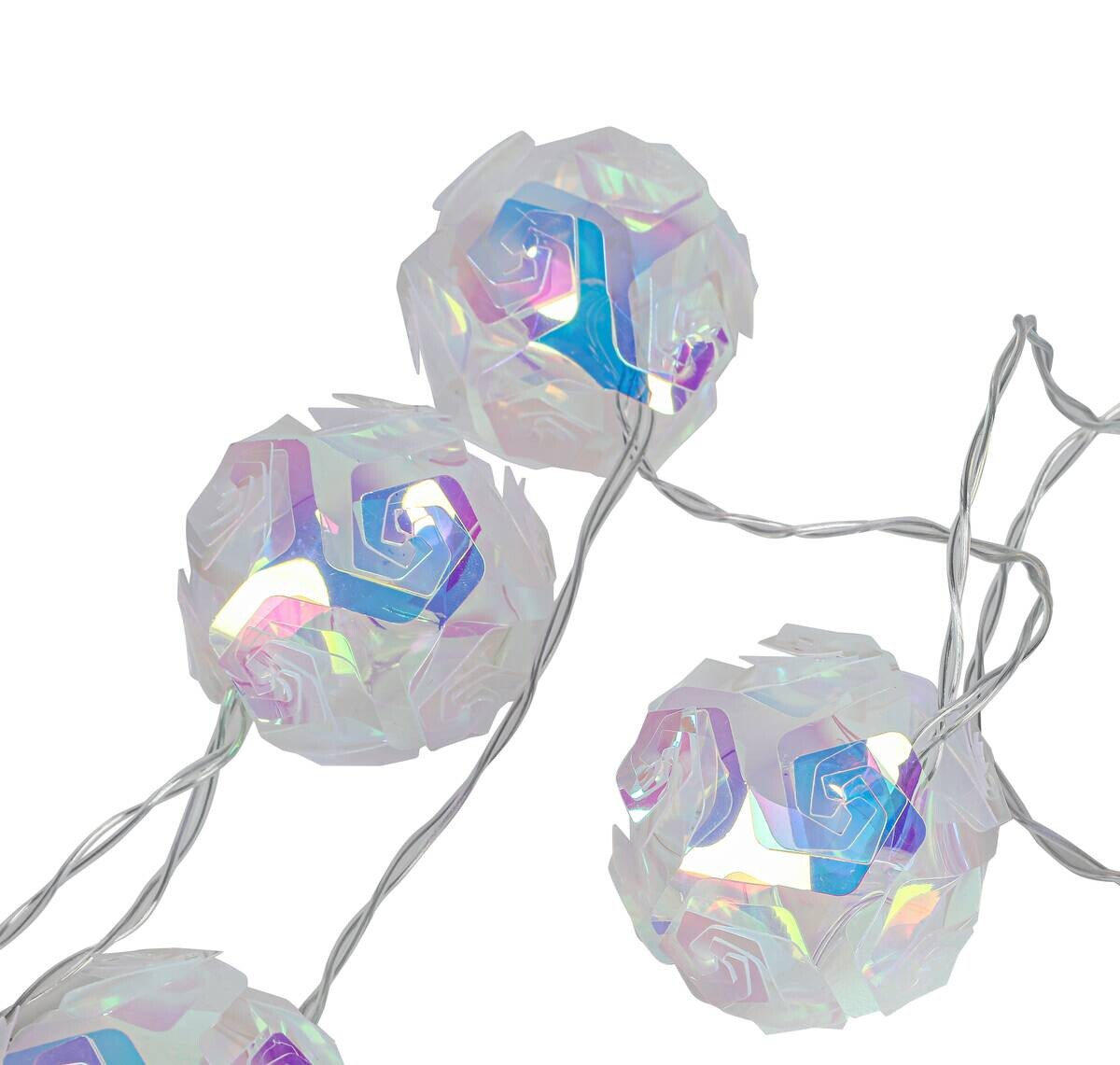 Nolo LED-Lichterkette String transparent B/H/T: ca. 165x5x4 cm