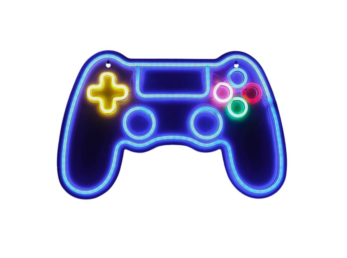 Nolo LED-Neon_Wandleuchte Control Acryl B/H/L: ca. 28x1,6x41 cm