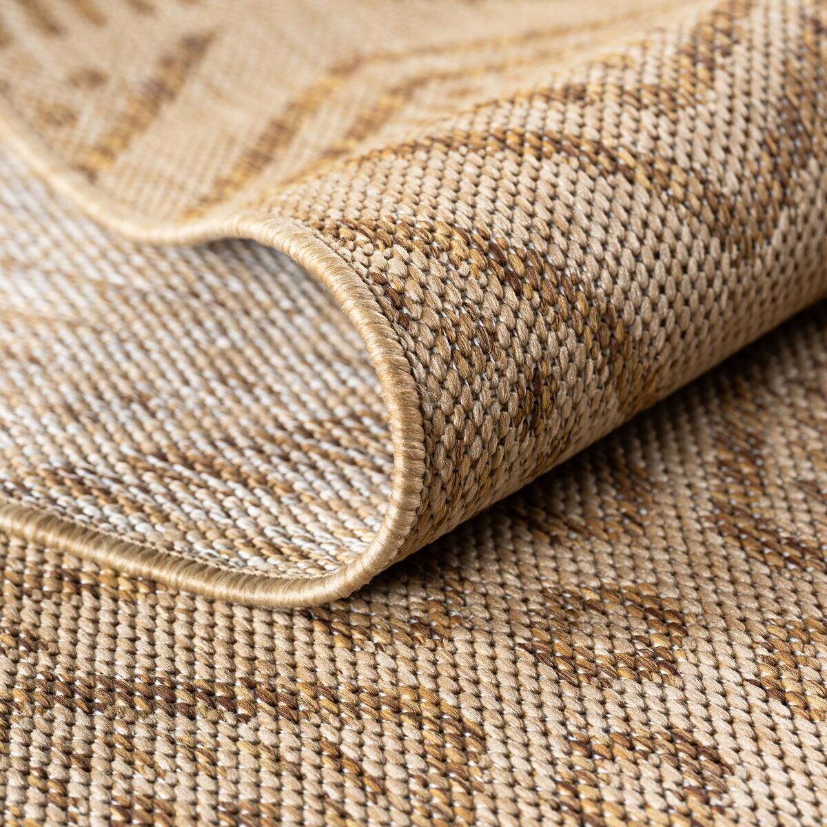 Ayyildiz Flachwebteppich MIRA beige D: ca. 160 cm