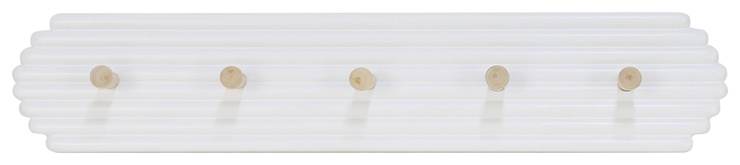 Garderobenleiste Dani weiß MDF B/H/T: ca. 50x40x4,5 cm