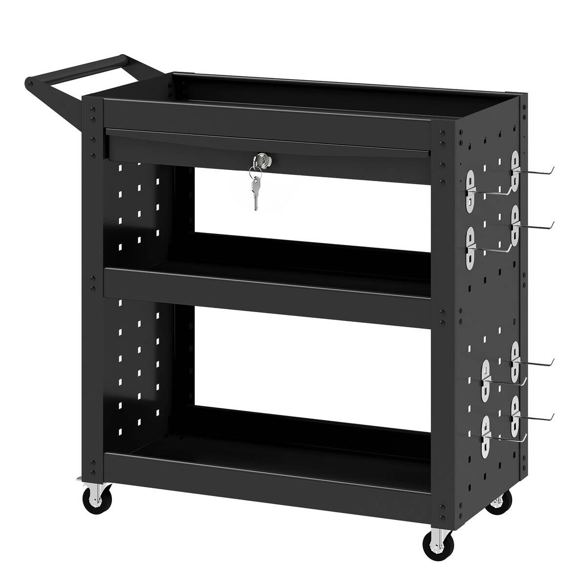 Werkzeugwagen B/H/T: ca. 78x73x35 cm