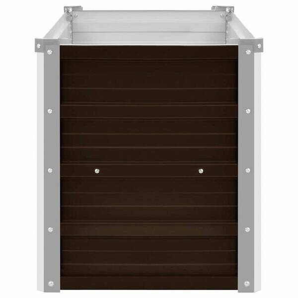 Hochbeet braun Stahl B/H/L: ca. 40x45x160 cm