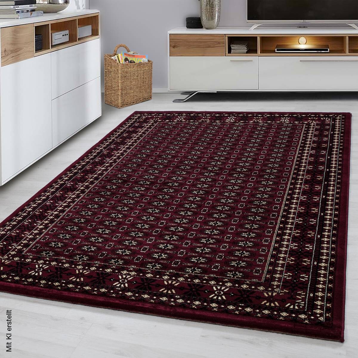 Ayyildiz Teppich MARRAKESH rot B/L: ca. 120x170 cm