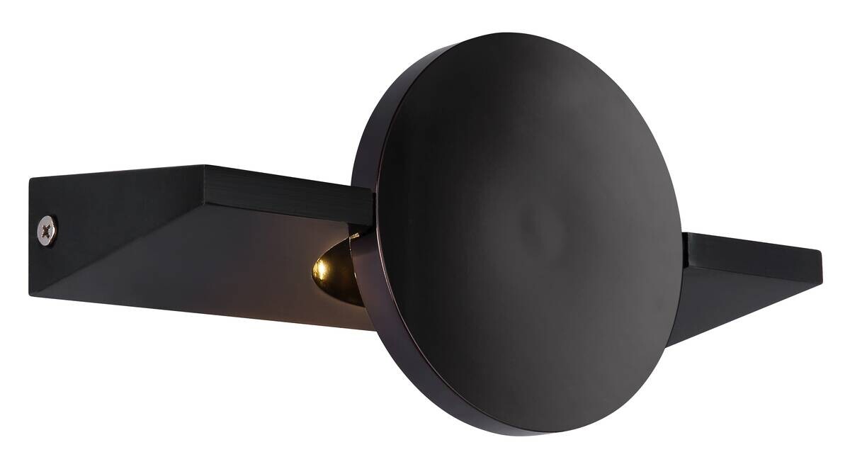 GLOBO LED-Wandleuchte schwarz Metall Aluminium B/H: ca. 10x20 cm 1 Brennstellen