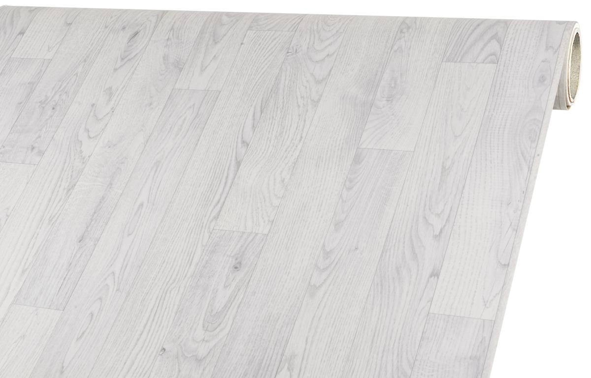 Vinylboden Novo weiß Eiche B: ca. 400 cm pro m²