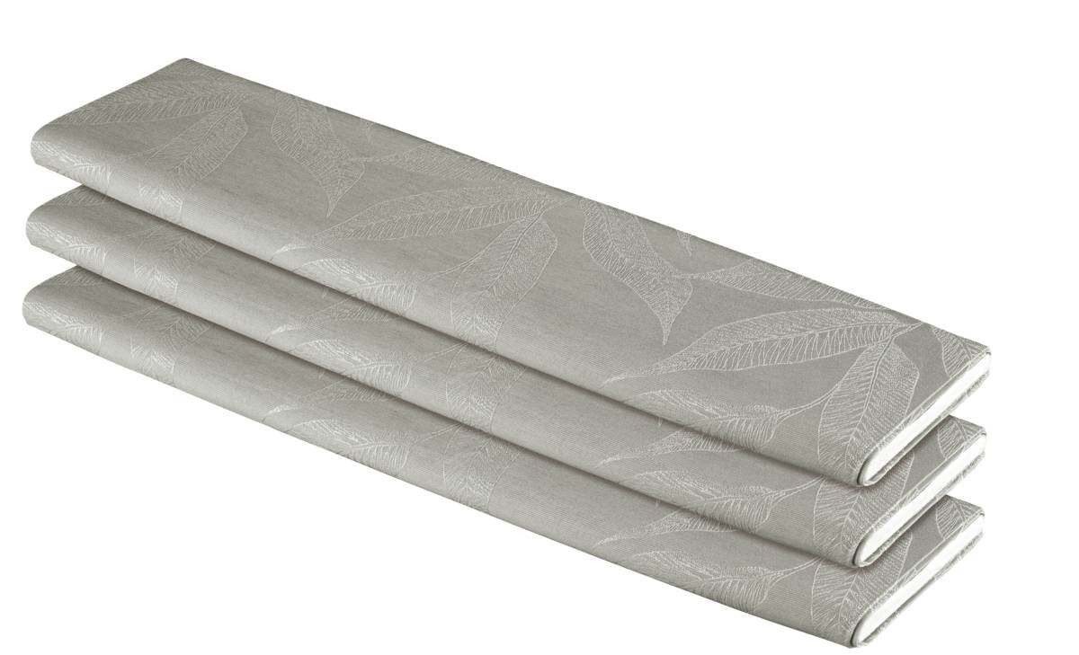 Dekostoff Darjeeling silber 55% Polyester, 45% Polyacryl B: ca. 140 cm