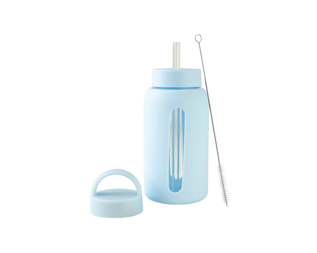 Isolierflasche blau Kunststoff