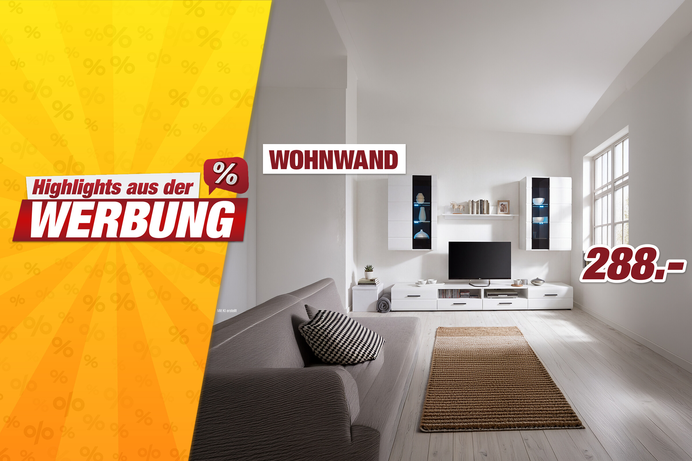 Unsere Werbe Highlights - Wohnwand
