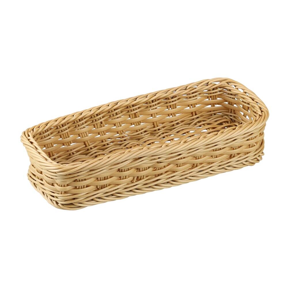 Kesper Brot und Obstkorb weiß Kunststoff B/H/L: ca. 23,5x30,5x21 cm