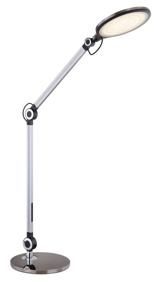 GLOBO LED-Tischleuchte schwarz Metall B/H/T: ca. 20x103,5x55,7 cm