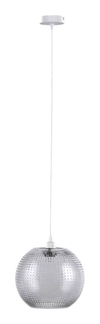 Kayoom Pendelleuchte Saturn grau Glas B/H/L: ca. 26x26x26 cm E27 1 Brennstellen