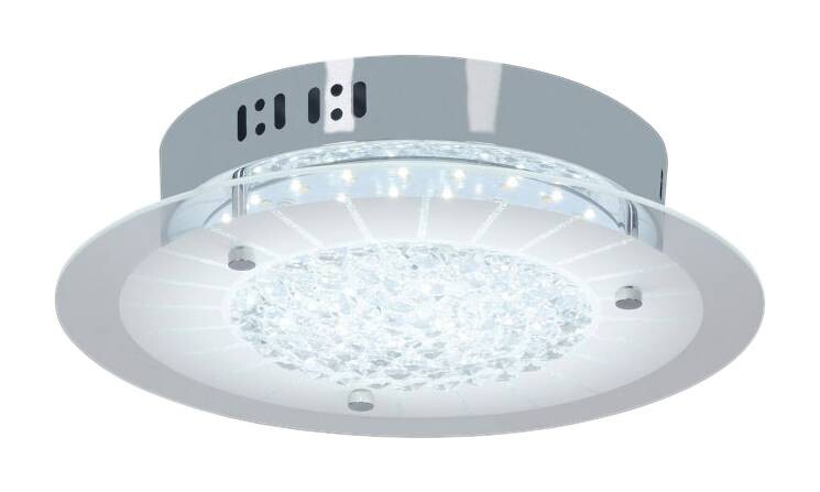 Näve Leuchten LED Deckenleuchte NV1267526 weiß Metall Kunststoff Glas H/D: ca. 7x30 cm 1 Brennstellen