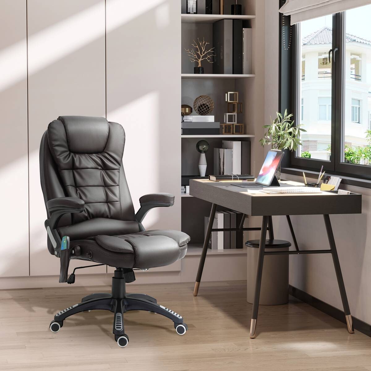 Chefsessel A2-0056 braun PVC Kunstleder