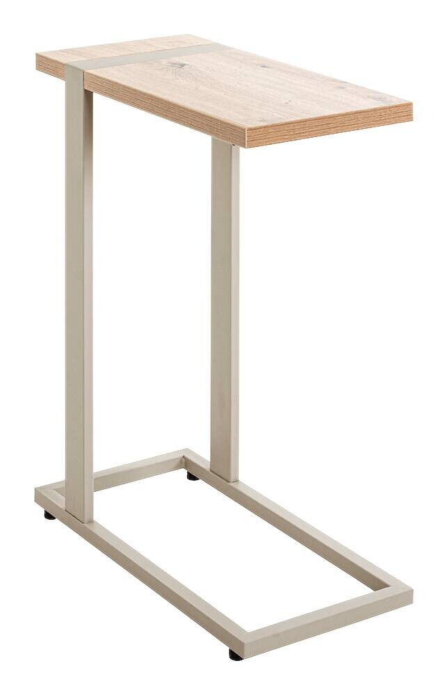 Beistelltisch Eiche hell Nachbildung Kaschmir B/H/T: ca. 24x64x49 cm