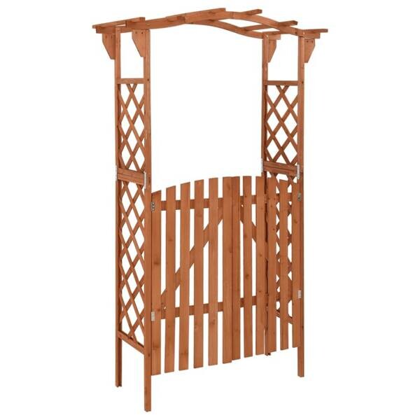 Pergola braun B/H/L: ca. 204x116x40 cm