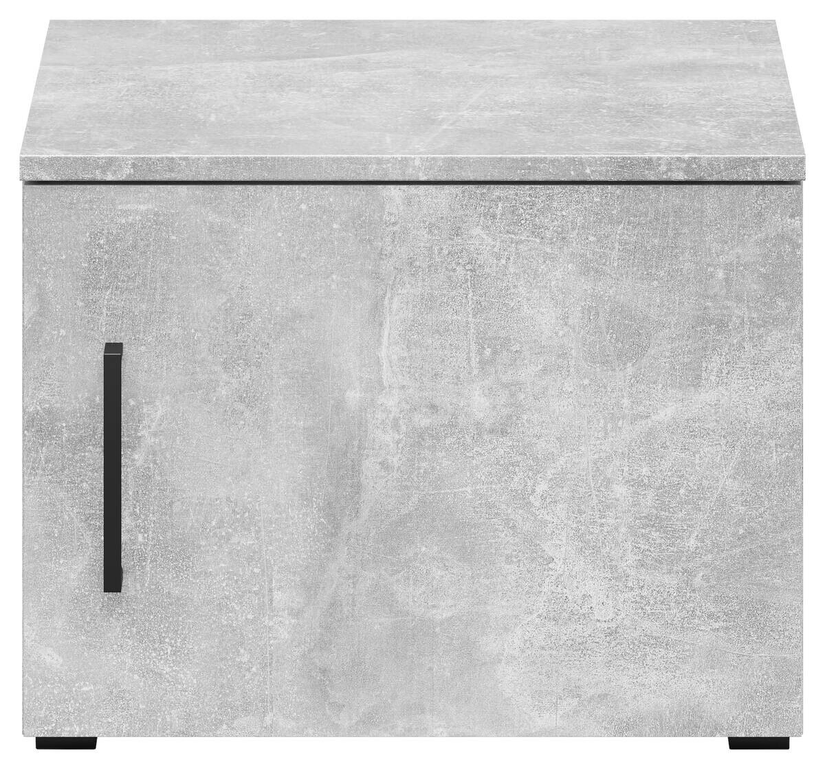 Aufsatz Multi-Stauraum Typ 10 Beton Optik B/H/T: ca. 45x35x40 cm