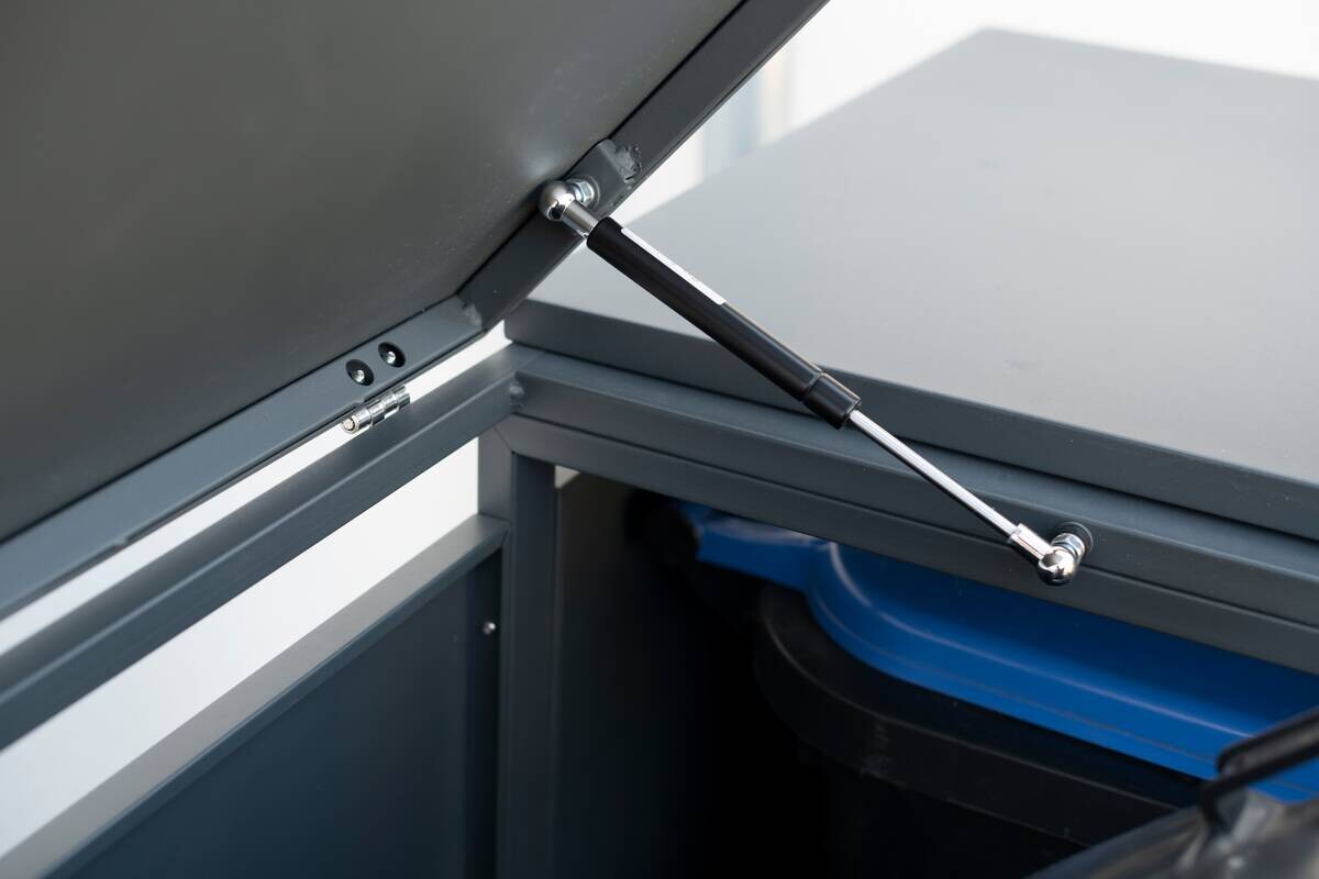 Westmann Mülltonnenbox4-fach Kubus