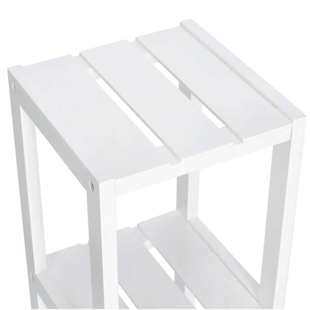 Standregal weiß MDF B/H/L: ca. 22x92x22 cm