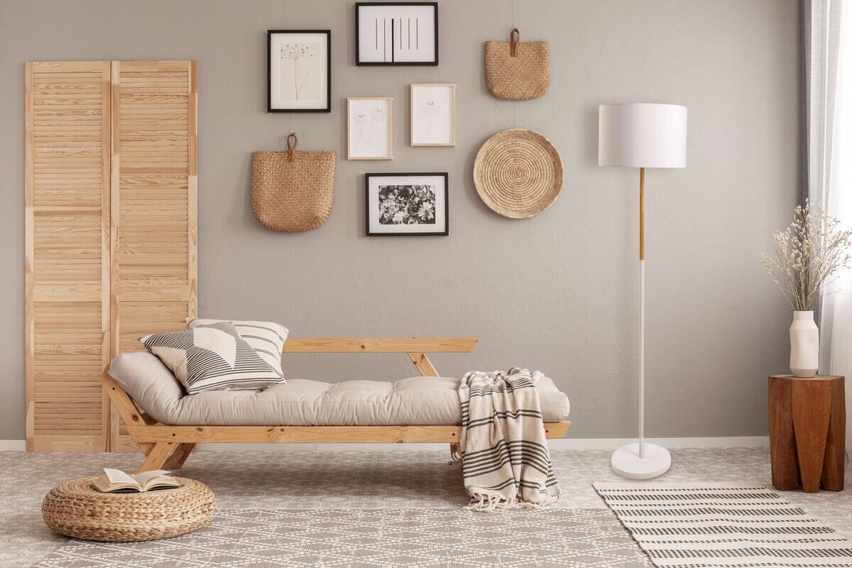 Näve Leuchten Stehleuchte 2088023 weiß Textil Kunststoff Metall B/H/T: ca. 36x150x36 cm 1 Brennstellen