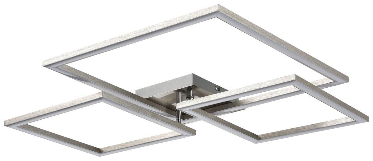 Nolo LED-Deckenleuchte Triple Metall Kunststoff B/H/L: ca. 48x7,5x58 cm
