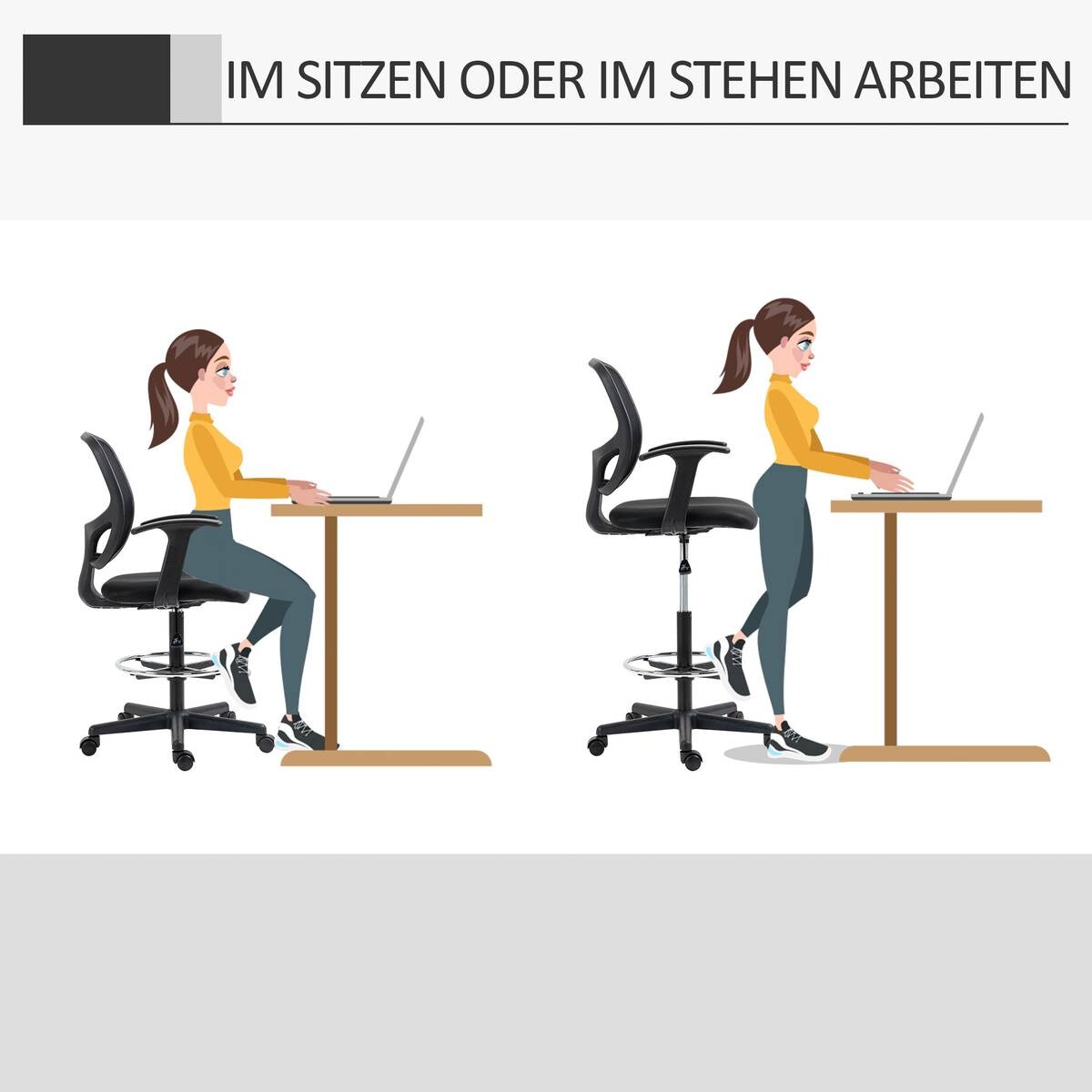 Stuhl 921-598 schwarz